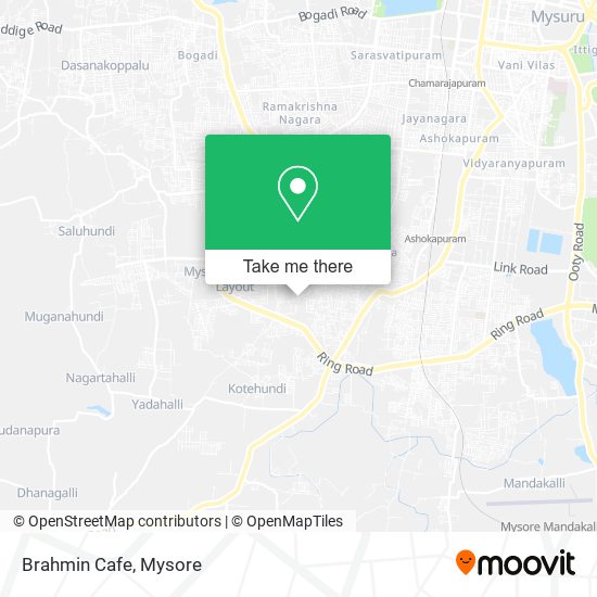 Brahmin Cafe map