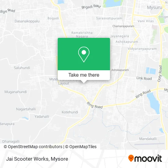 Jai Scooter Works map