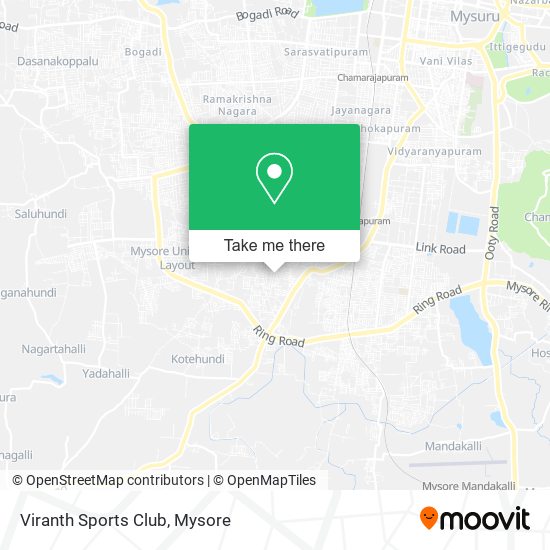 Viranth Sports Club map