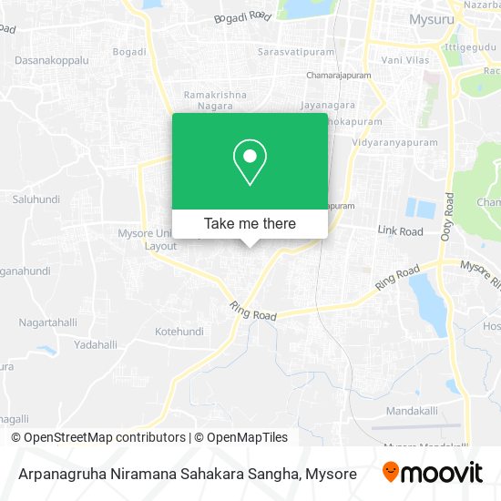 Arpanagruha Niramana Sahakara Sangha map