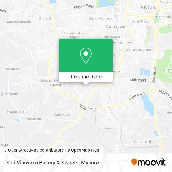 Shri Vinayaka Bakery & Sweets map