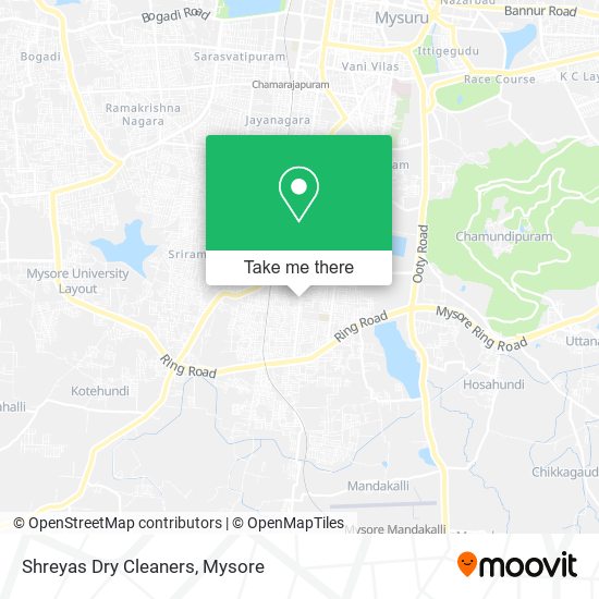 Shreyas Dry Cleaners map