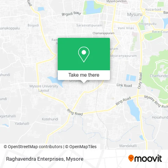 Raghavendra Enterprises map