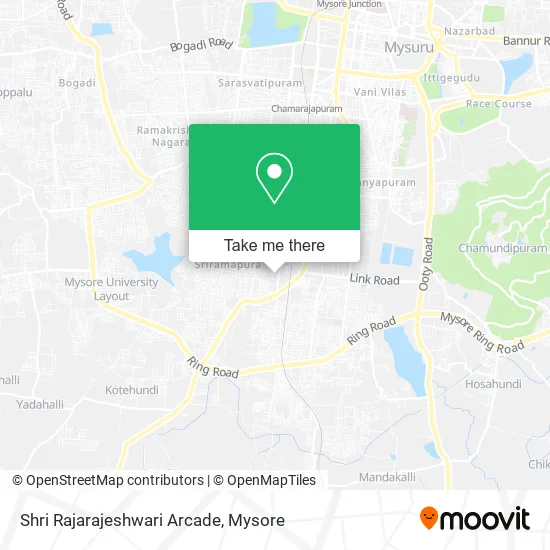 Shri Rajarajeshwari Arcade map
