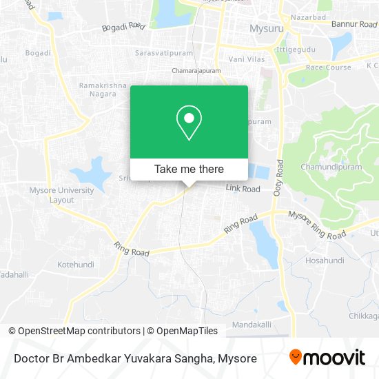 Doctor Br Ambedkar Yuvakara Sangha map