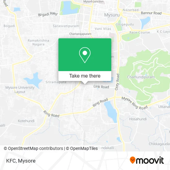 KFC map