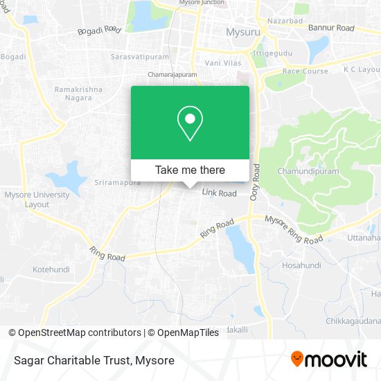 Sagar Charitable Trust map