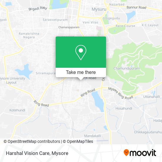 Harshal Vision Care map