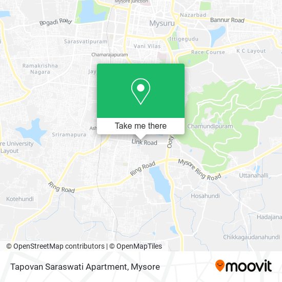 Tapovan Saraswati Apartment map