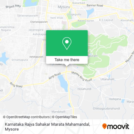 Karnataka Rajya Sahakar Marata Mahamandal map