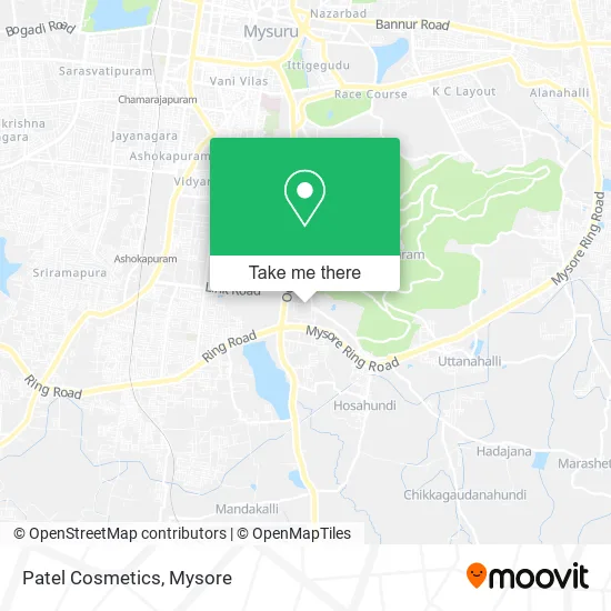 Patel Cosmetics map