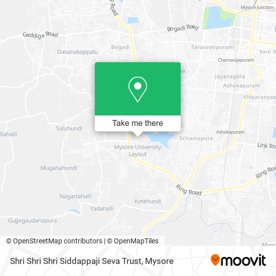 Shri Shri Shri Siddappaji Seva Trust map