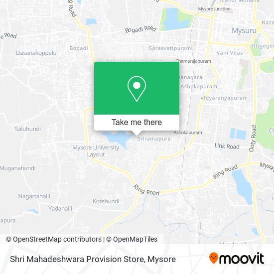 Shri Mahadeshwara Provision Store map