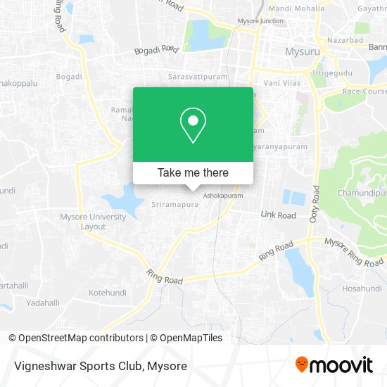 Vigneshwar Sports Club map