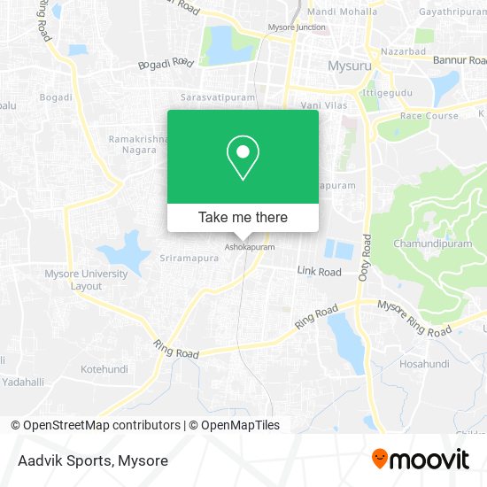 Aadvik Sports map