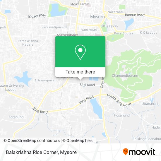 Balakrishna Rice Corner map