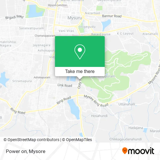 Power on map