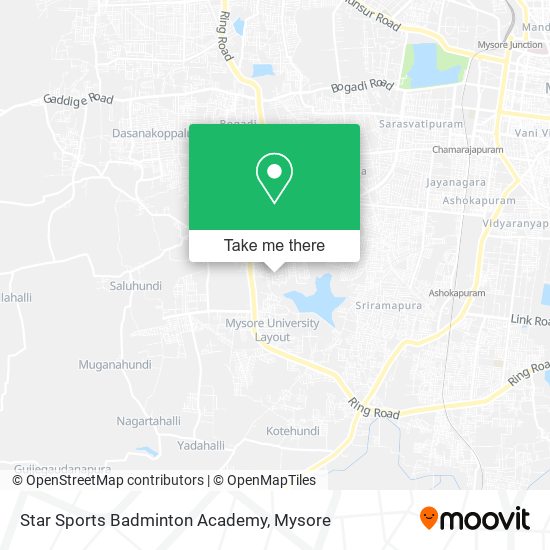 Star Sports Badminton Academy map