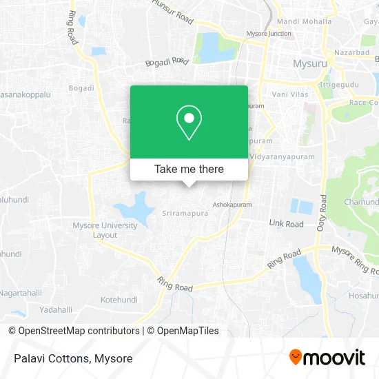 Palavi Cottons map