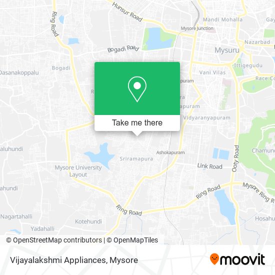 Vijayalakshmi Appliances map