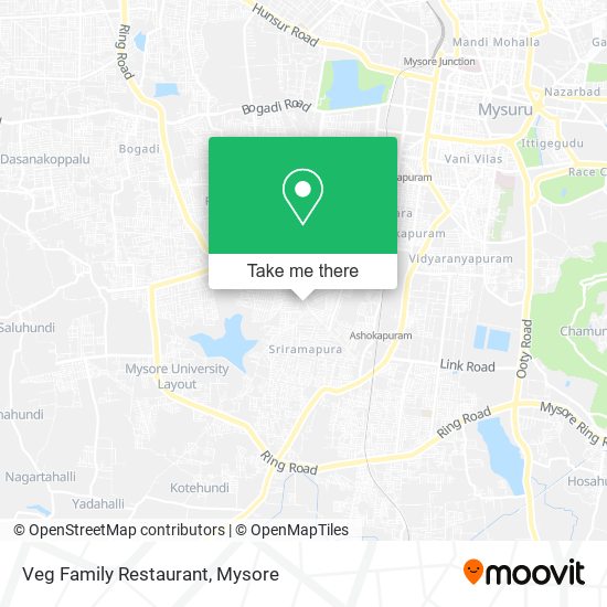 Veg Family Restaurant map