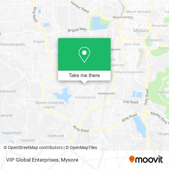 VIP Global Enterprises map