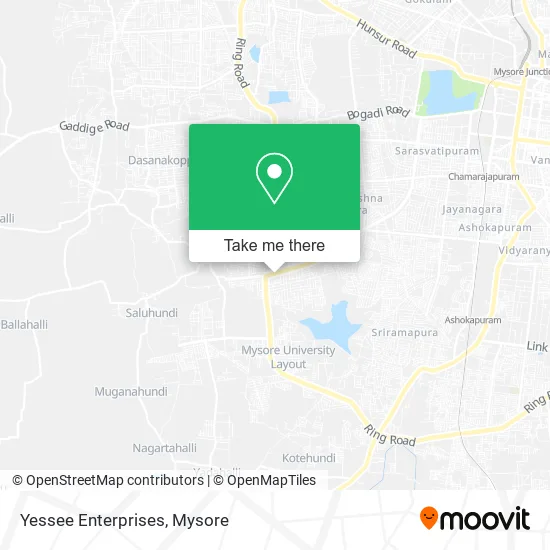 Yessee Enterprises map