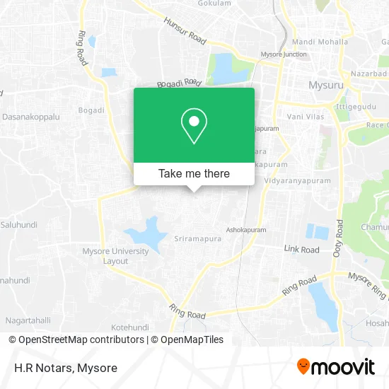 H.R Notars map