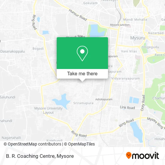 B. R. Coaching Centre map