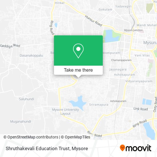 Shruthakevali Education Trust map