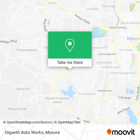 Diganth Auto Works map