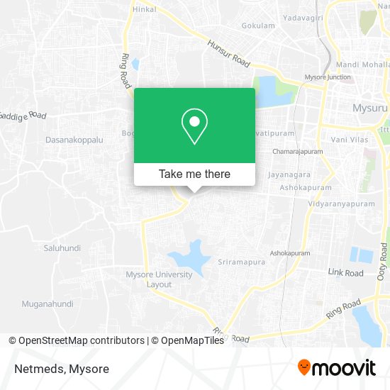 Netmeds map