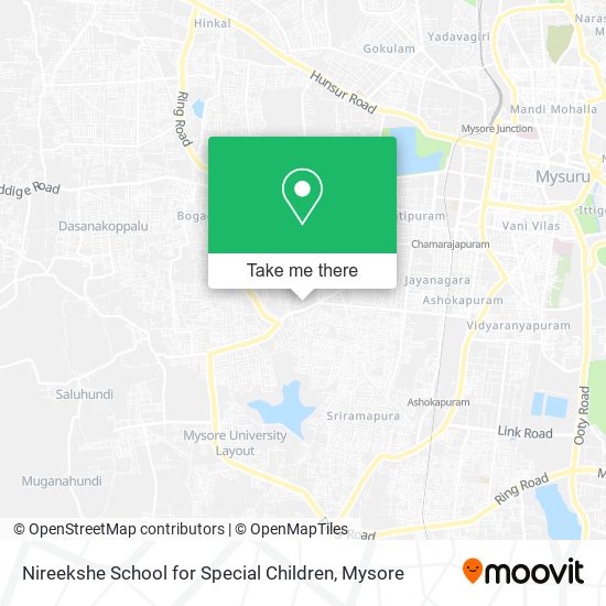 Nireekshe School for Special Children map