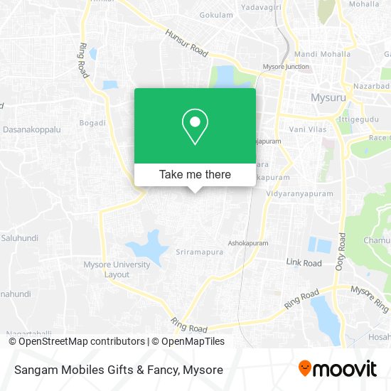 Sangam Mobiles Gifts & Fancy map