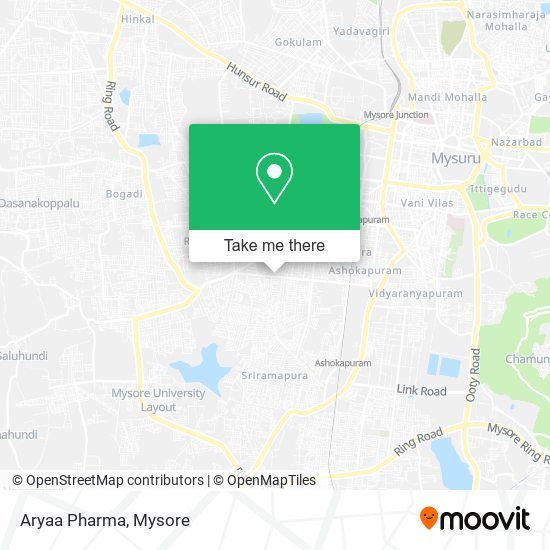 Aryaa Pharma map