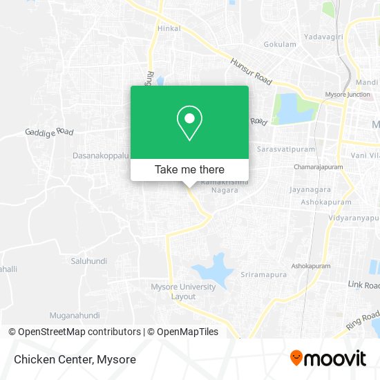 Chicken Center map