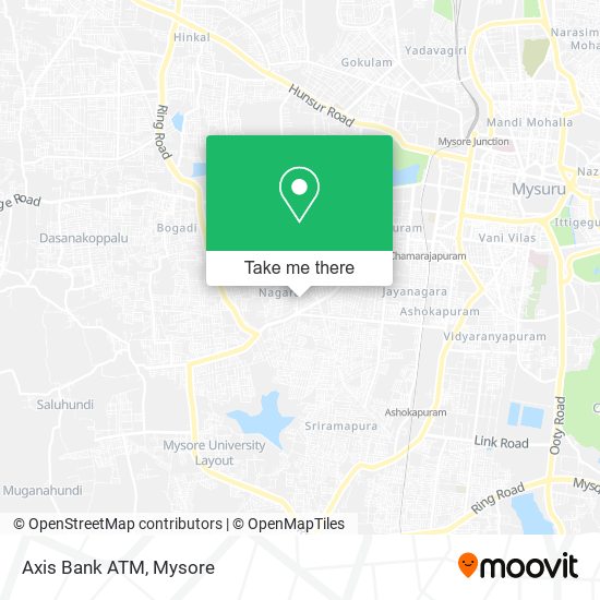 Axis Bank ATM map