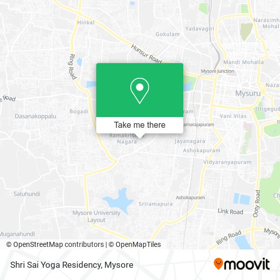 Shri Sai Yoga Residency map