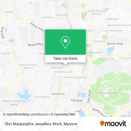 Shri Manjunatha Jewellery Work map