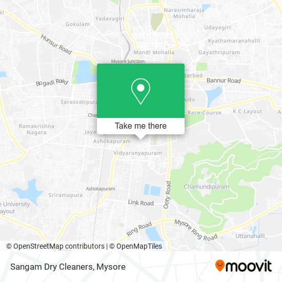 Sangam Dry Cleaners map