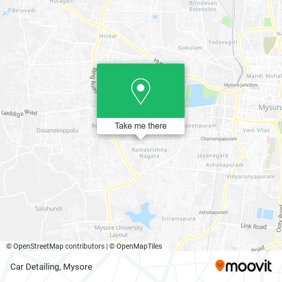 Car Detailing map