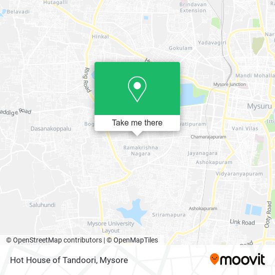 Hot House of Tandoori map