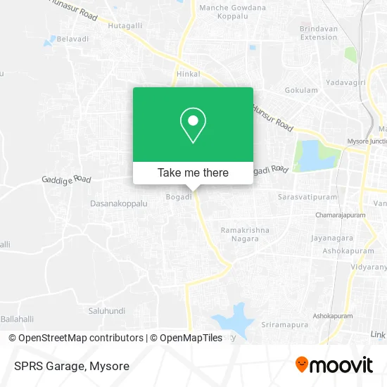 SPRS Garage map