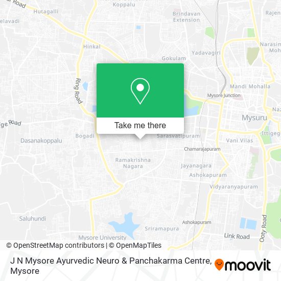 J N Mysore Ayurvedic Neuro & Panchakarma Centre map