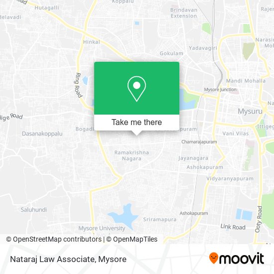 Nataraj Law Associate map