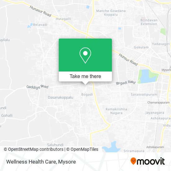 Wellness Health Care map