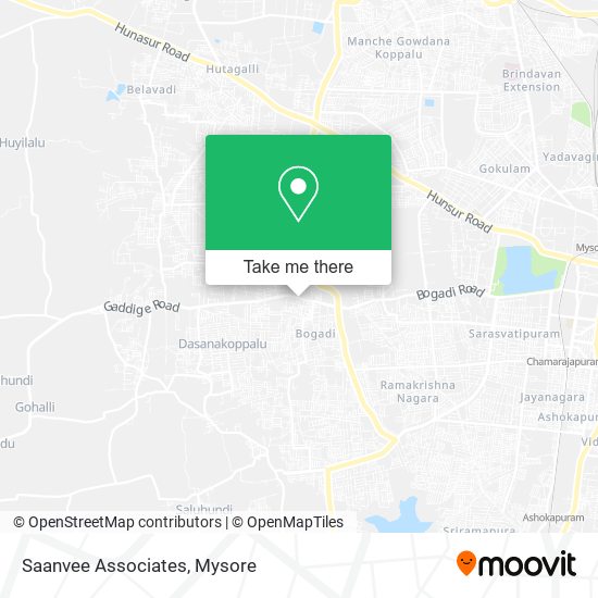 Saanvee Associates map