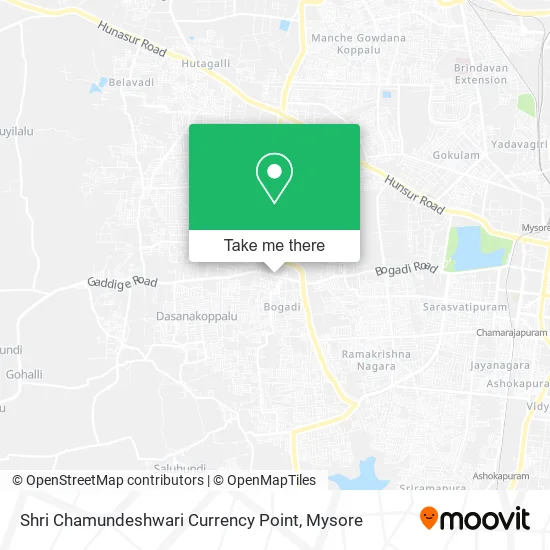 Shri Chamundeshwari Currency Point map