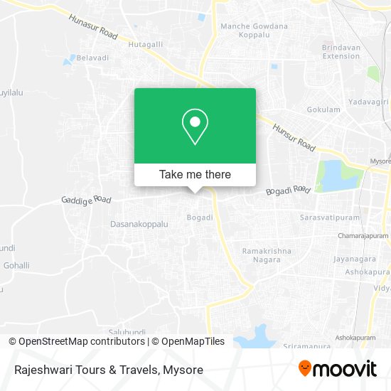 Rajeshwari Tours & Travels map