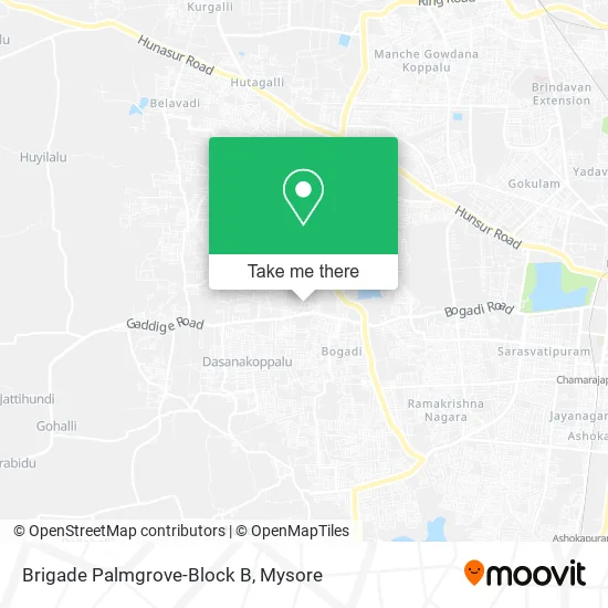 Brigade Palmgrove-Block B map